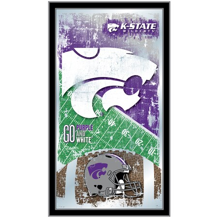 Holland Bar Stool Co Kansas State 15" x 26" Football Mirror MFtblKnsasS